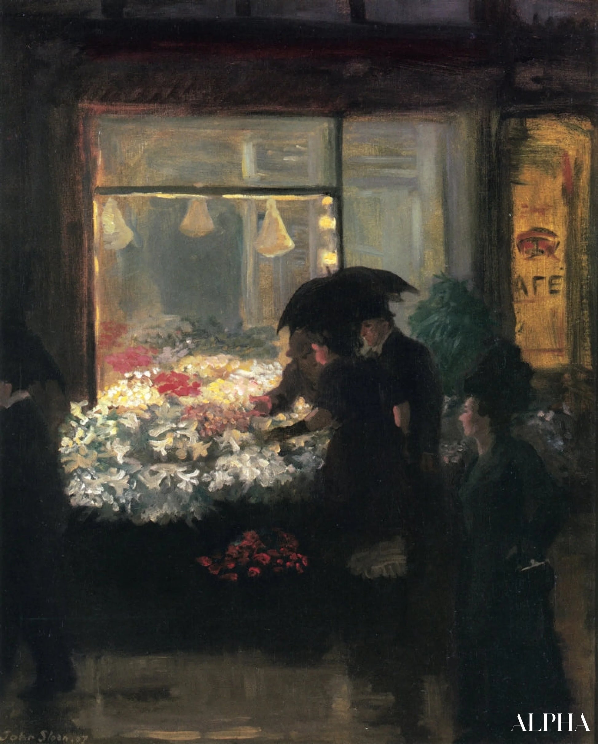 La veille de Pâques - John Sloan - Reproductions de tableaux et peintures haut de gamme