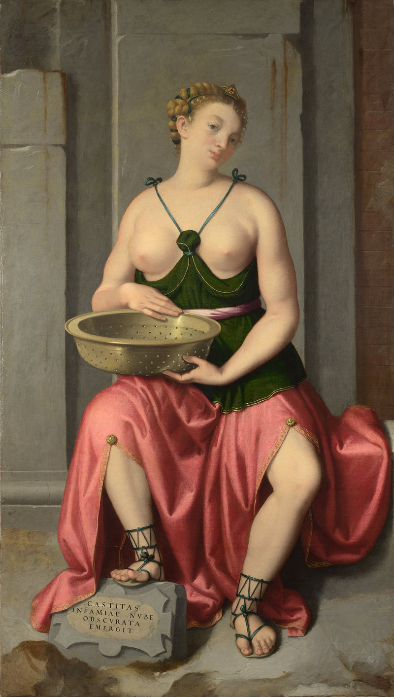 Vestálka Tuccia - Giovanni Battista Moroni
