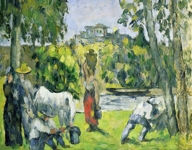 Život na polích - Paul Cézanne