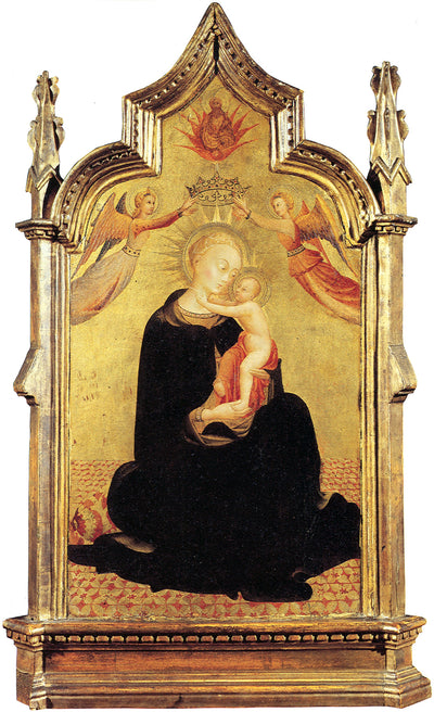 La Vierge à l’Enfant avec des anges - Stefano di Giovanni (Sassetta) - Alpha Reproduction
