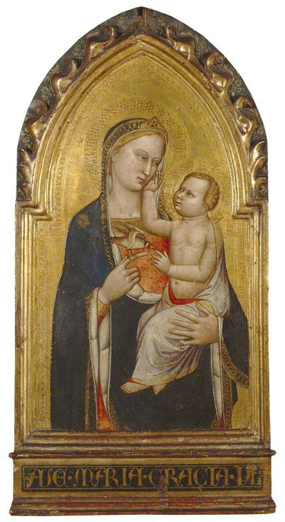 La Vierge à l’Enfant avec le chardonneret - Bernardo Daddi - Alpha Reproduction