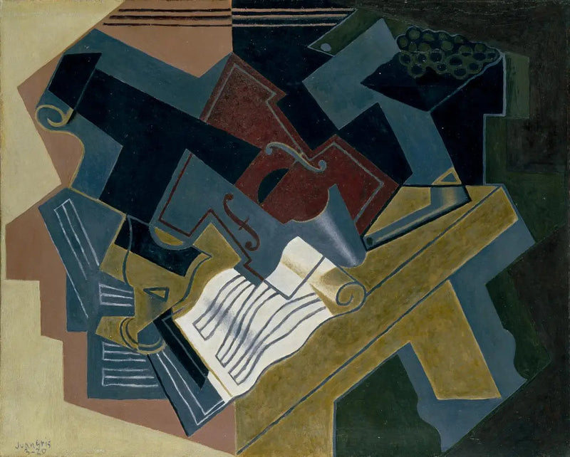 La Viole - Juan Gris