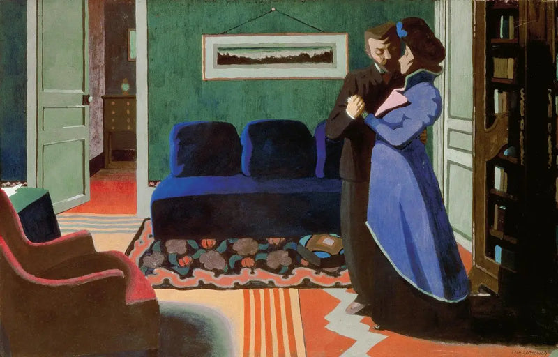 La Visite - Felix Vallotton