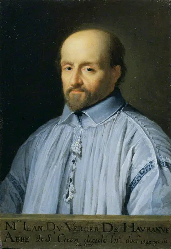 L’abbé de Saint-Cyran - Philippe de Champaigne - Alpha Reproduction