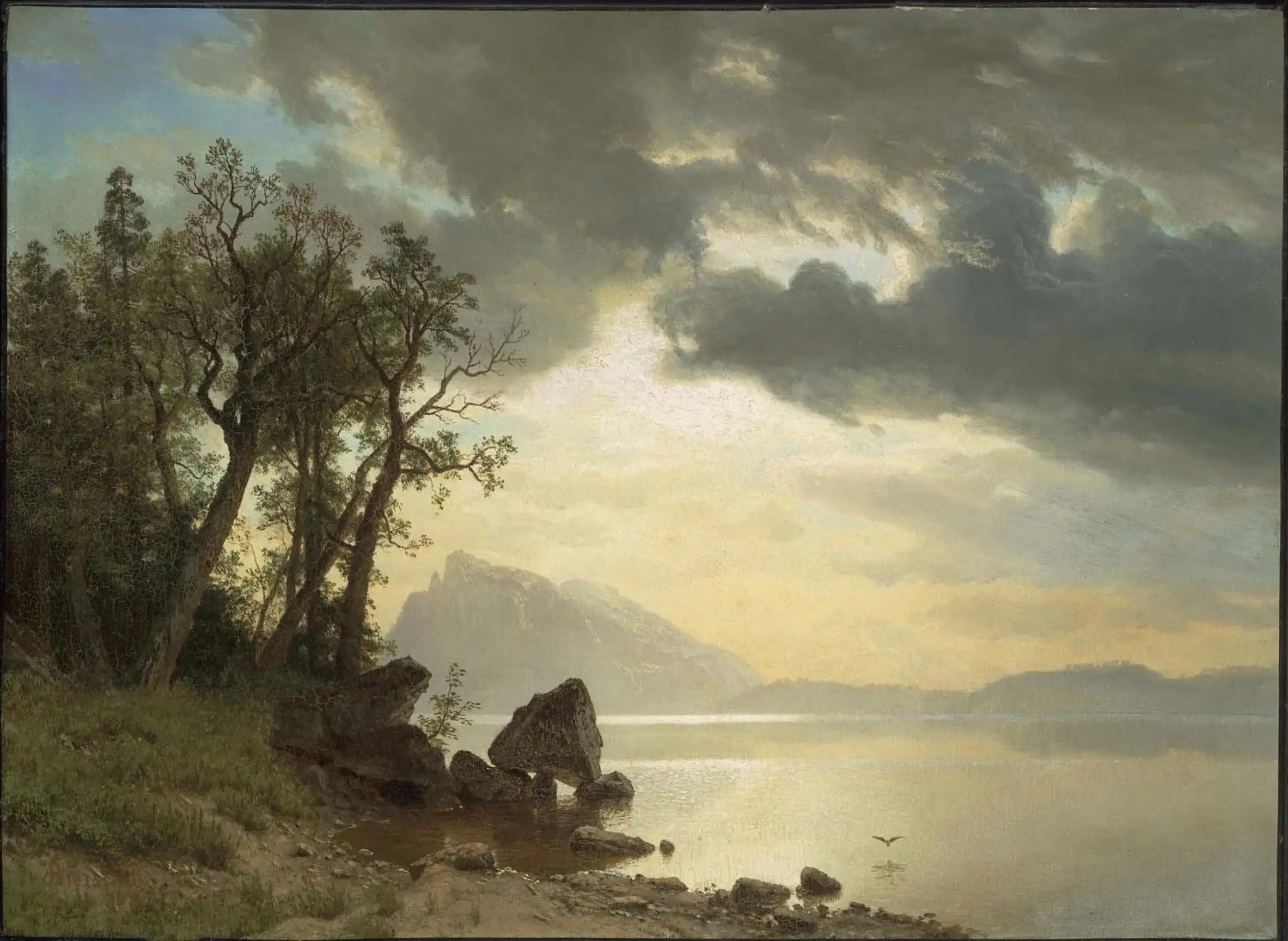 Lac Tahoe Californie - Albert Bierstadt - Alpha Reproduction