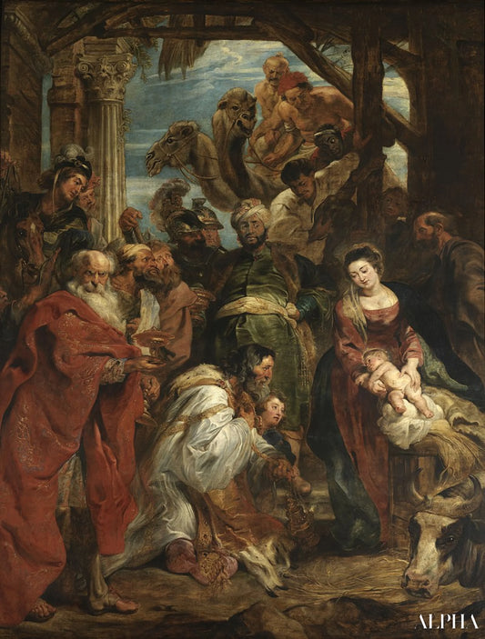 L'Adoration des mages (Rubens, Anvers, 1624) - Peter Paul Rubens - Reproductions de tableaux et peintures haut de gamme