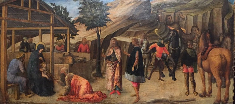 Uctívání tří králů - Iacopo Bellini