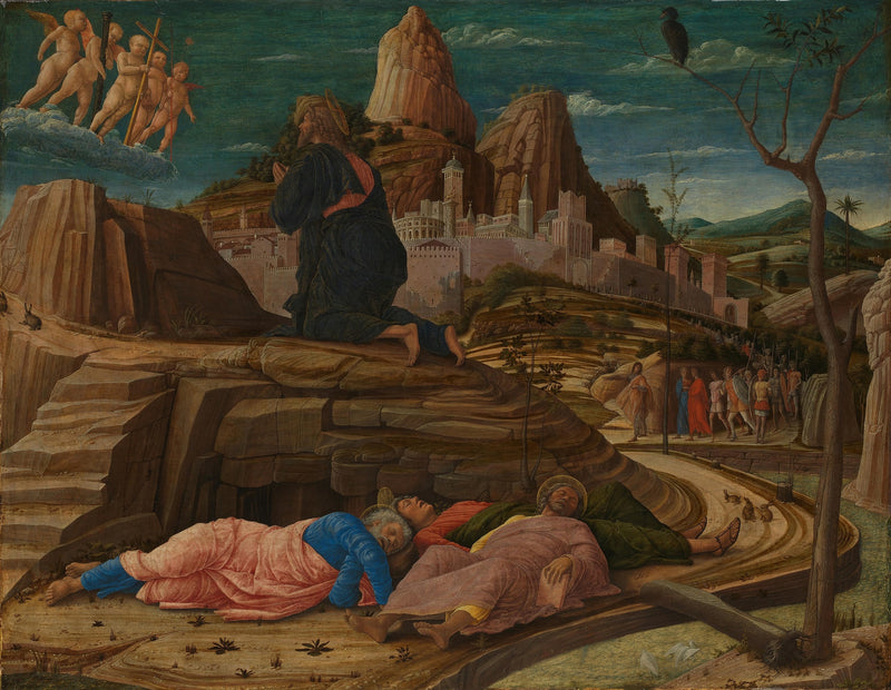 Agónie v zahradě - Andrea Mantegna