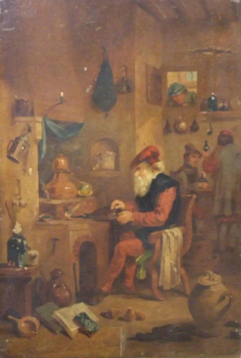 Alchymista - David Teniers mladší