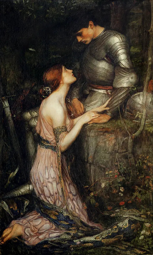 Lamia a voják - John William Waterhouse
