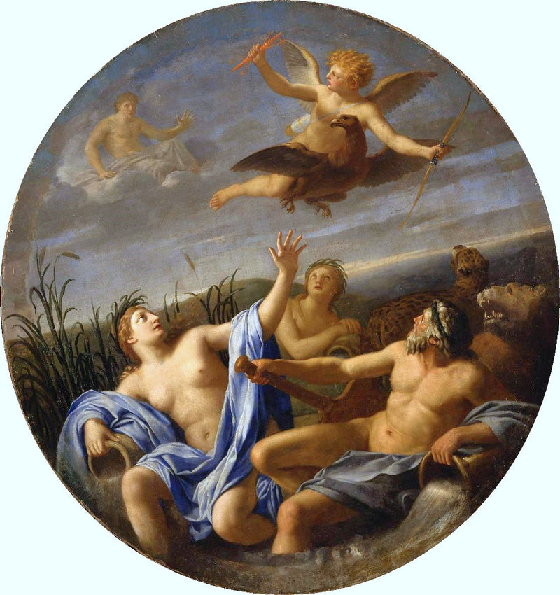 Láska ukradne blesk od Jupitera - Eustache Le Sueur