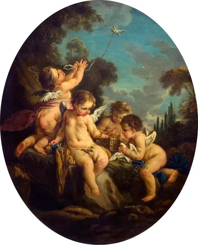 L'amour oiseleur - François Boucher