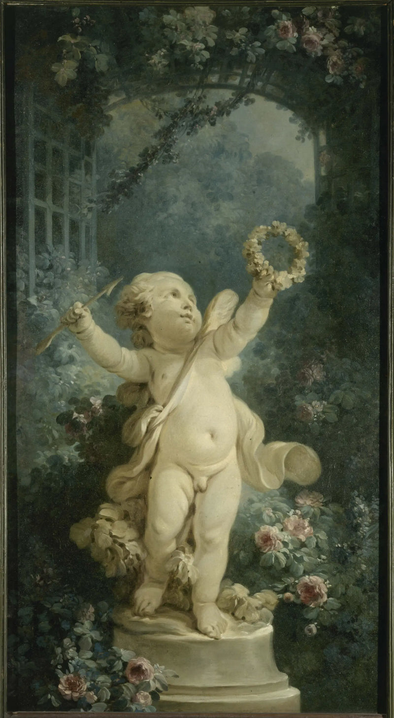 Triumfující láska - Jean-Honoré Fragonard