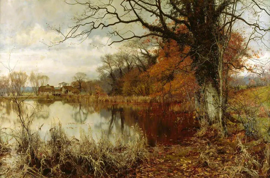 L’année douce se précipite vers sa fin. - Edward Wilkins Waite - Alpha Reproduction