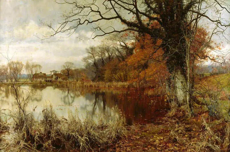 L'année douce se précipite vers sa fin. - Edward Wilkins Waite