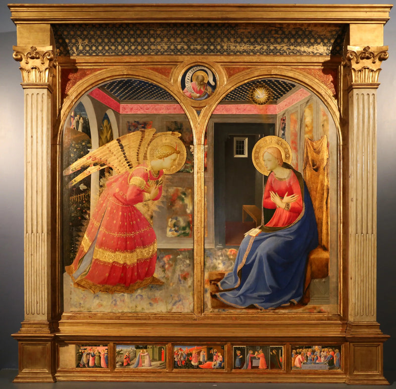 Zvěstování Panny Marie od San Giovanni Valdarno - Fra Angelico