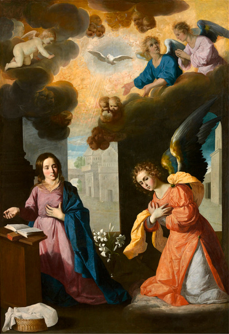 Zvěstování - Francisco de Zurbarán