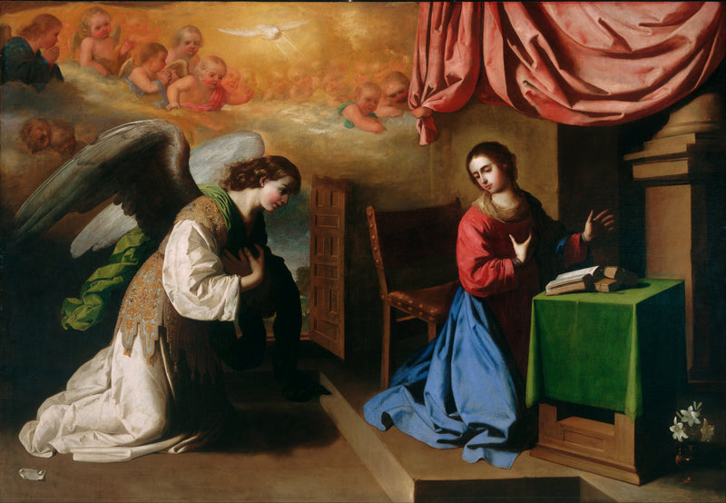 Zvěstování - Francisco de Zurbarán