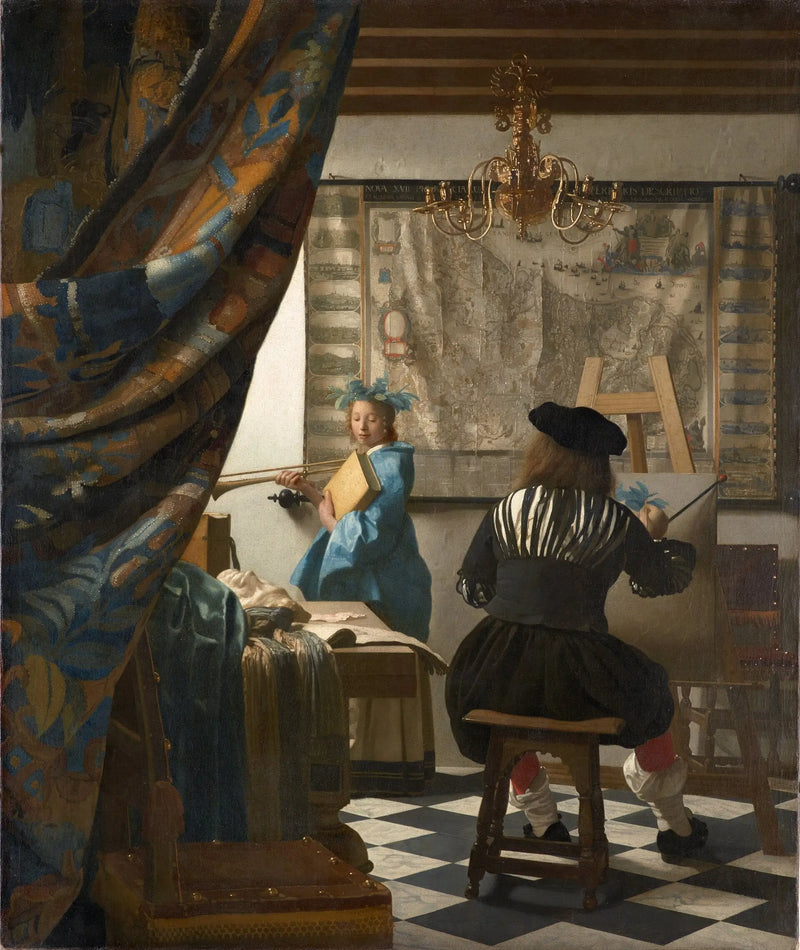 Umění malby - Johannes Vermeer