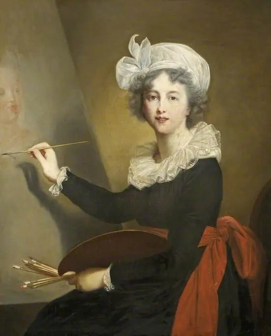 Umělec při práci (autoportrét) - Élisabeth Vigée Le Brun