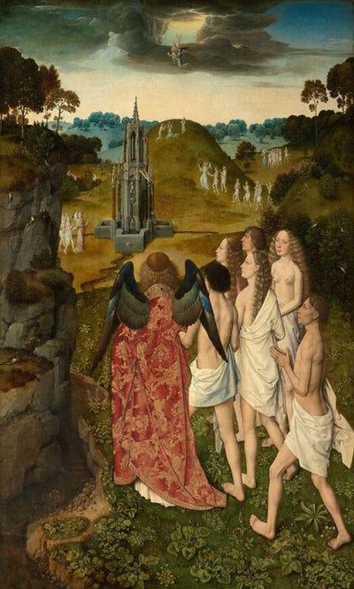 L’Ascension des élus - Dirk Bouts - Alpha Reproduction