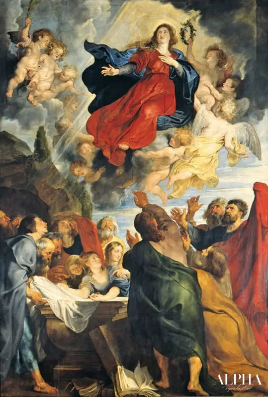 L'Assomption de Marie - Peter Paul Rubens - Reproductions de tableaux et peintures haut de gamme