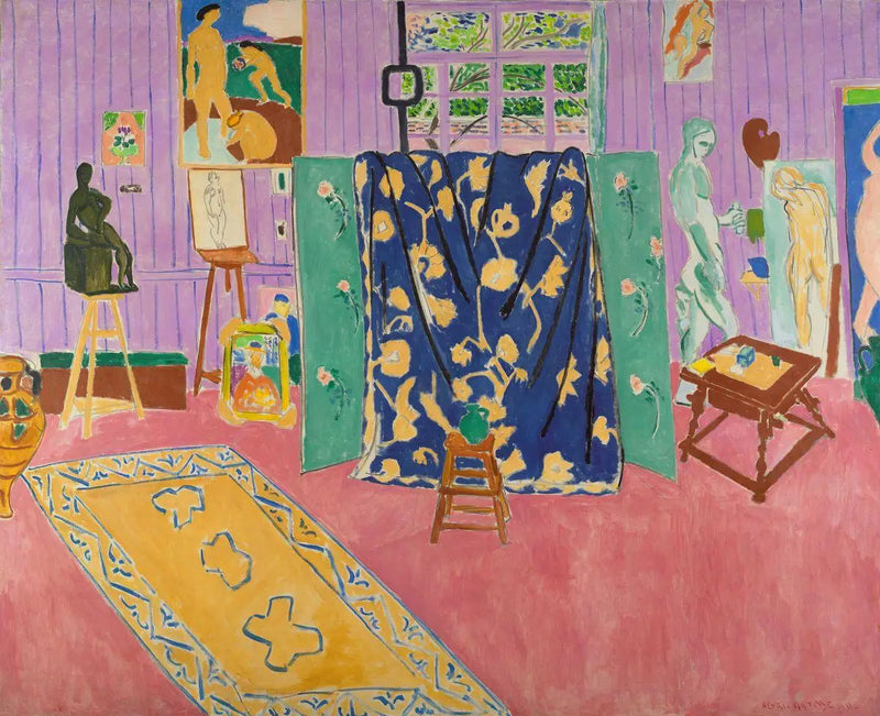 Růžový ateliér - Henri Matisse