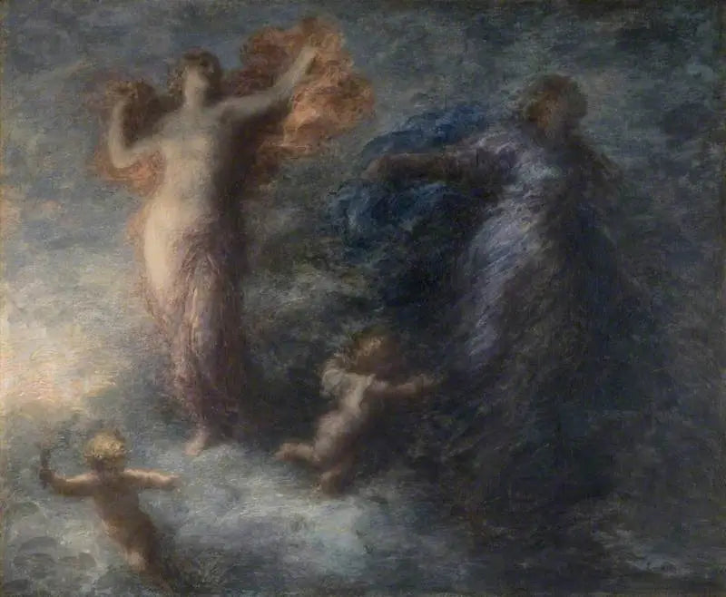 Úsvit a noc - Henri Fantin-Latour