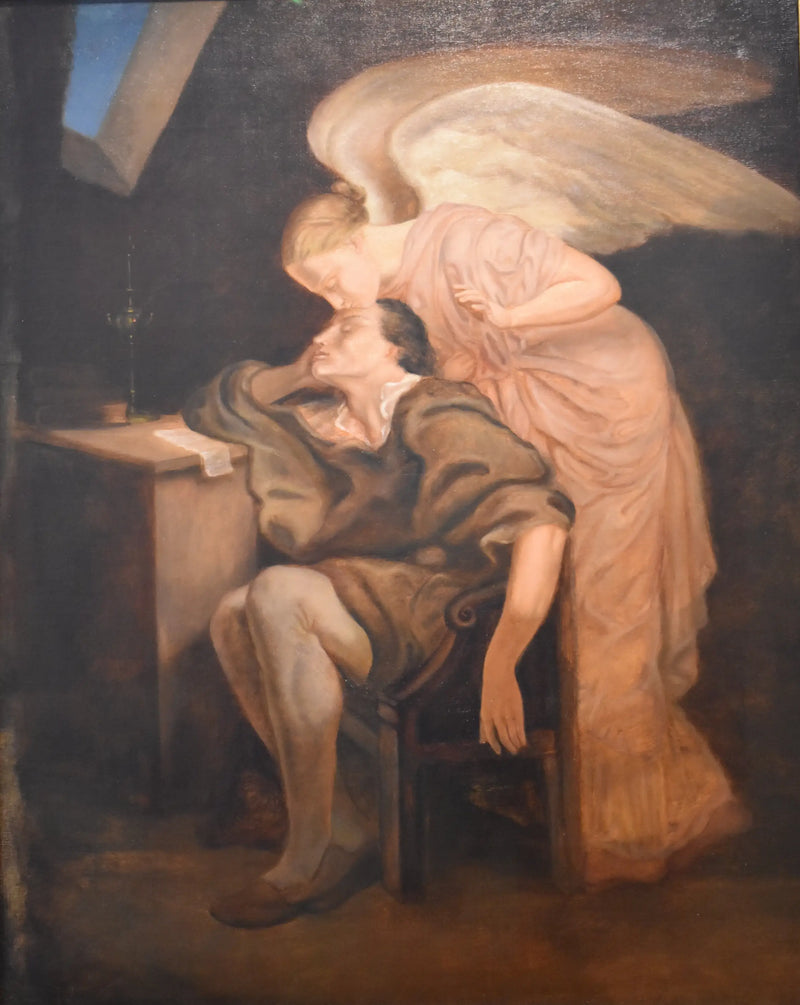 Polibek múzy, podle Frillié - Paul Cézanne