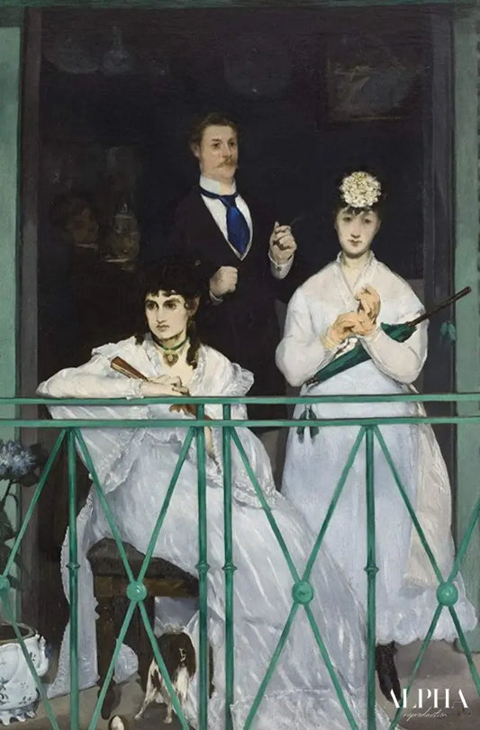 Le Balcon - Edouard Manet - Reproductions de tableaux et peintures haut de gamme