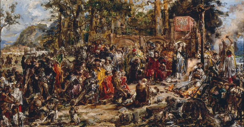 Křest Litvy - Jan Matejko