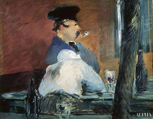 Le bar - Edouard Manet - Reproductions de tableaux et peintures haut de gamme