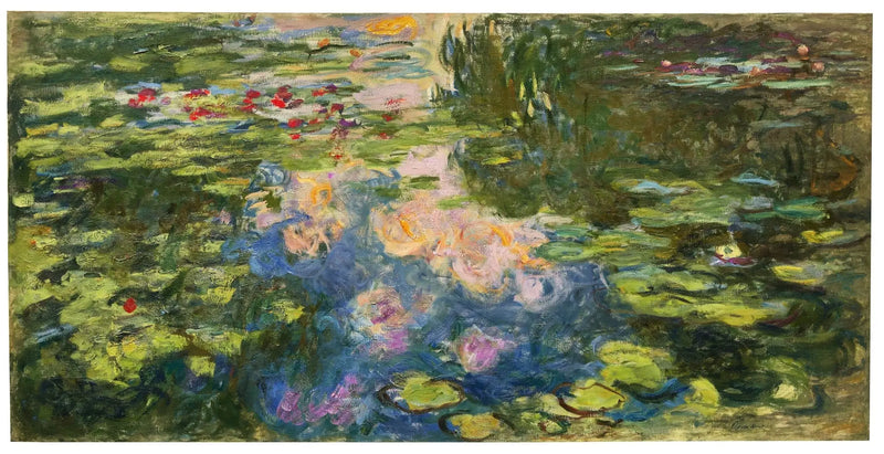 Jezírko s lekníny - Claude Monet