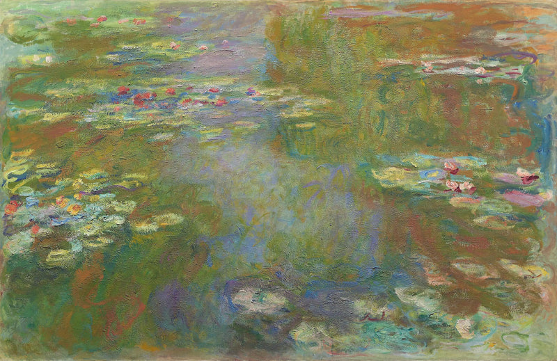 Jezírko s lekníny - Claude Monet