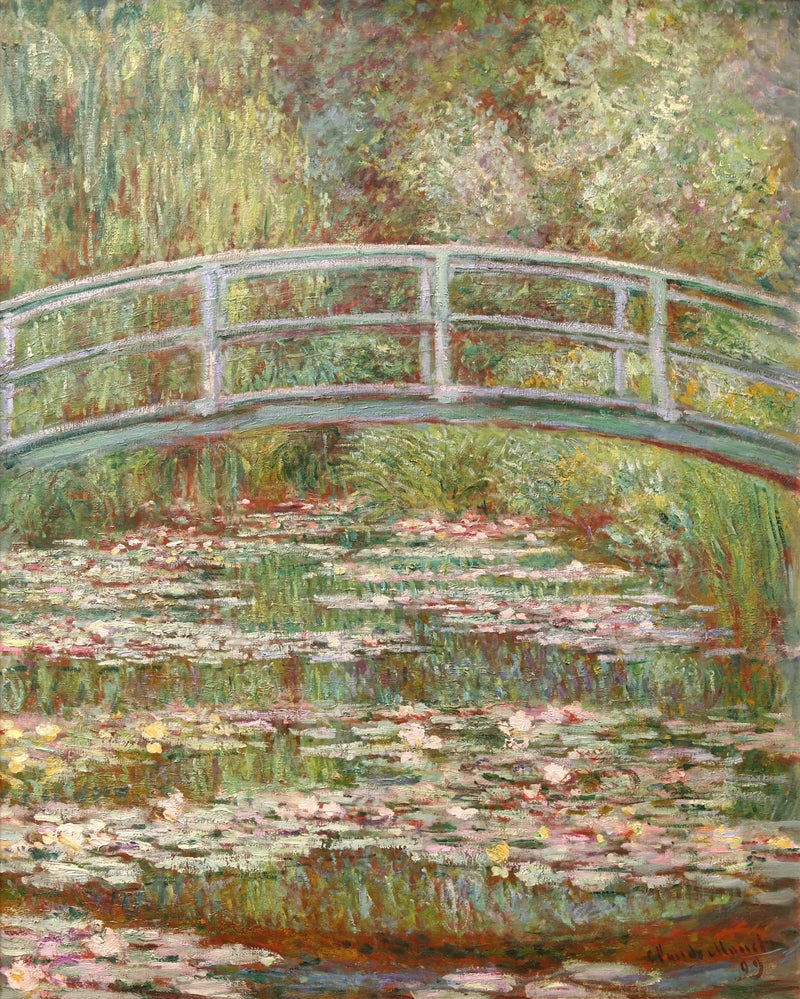 Jezírko s lekníny - Claude Monet