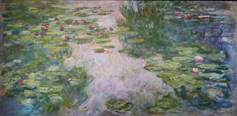 Jezírko s lekníny - Claude Monet