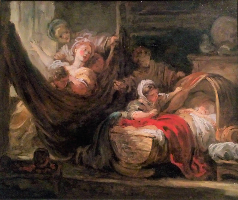 Le Berceau - Jean-Honoré Fragonard