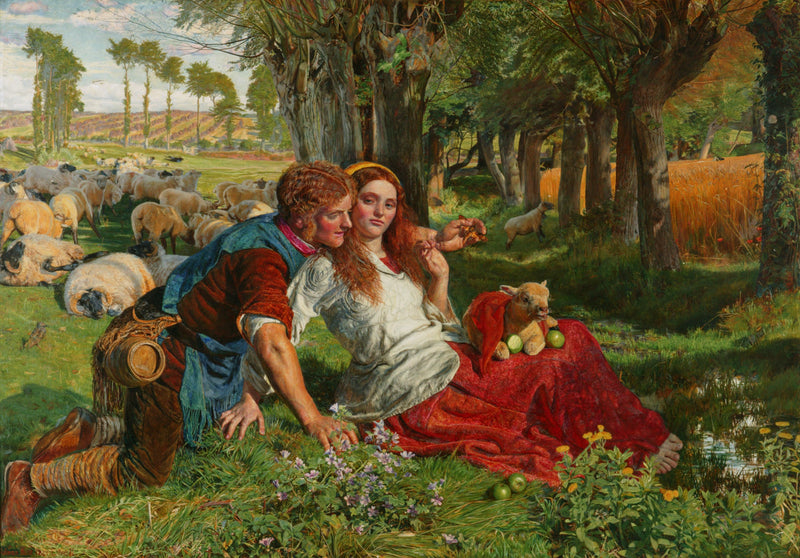 Žoldnéřský pastýř - William Holman Hunt