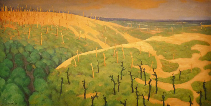 Le Bois de la Gruerie a údolí Meurissons - Félix Vallotton