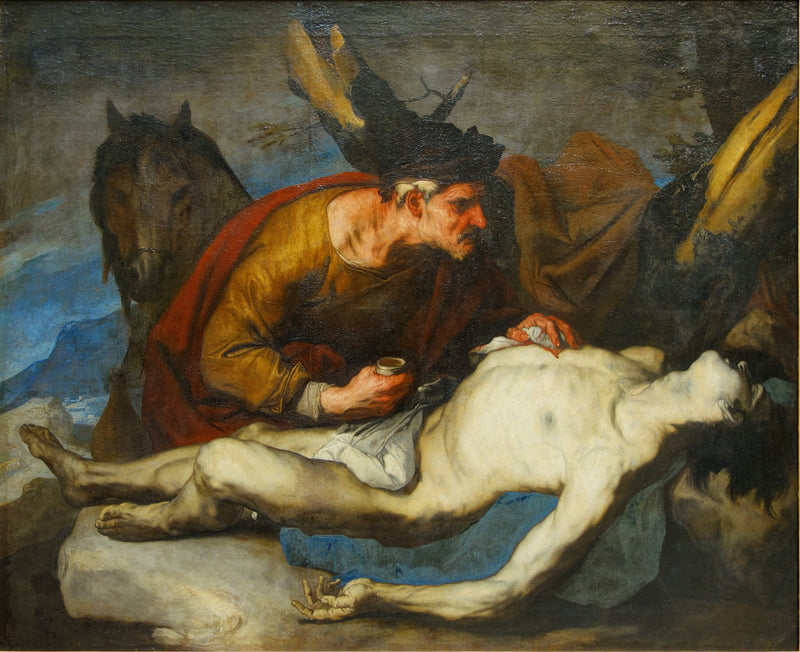 Dobrá Samaritánka - Luca Giordano