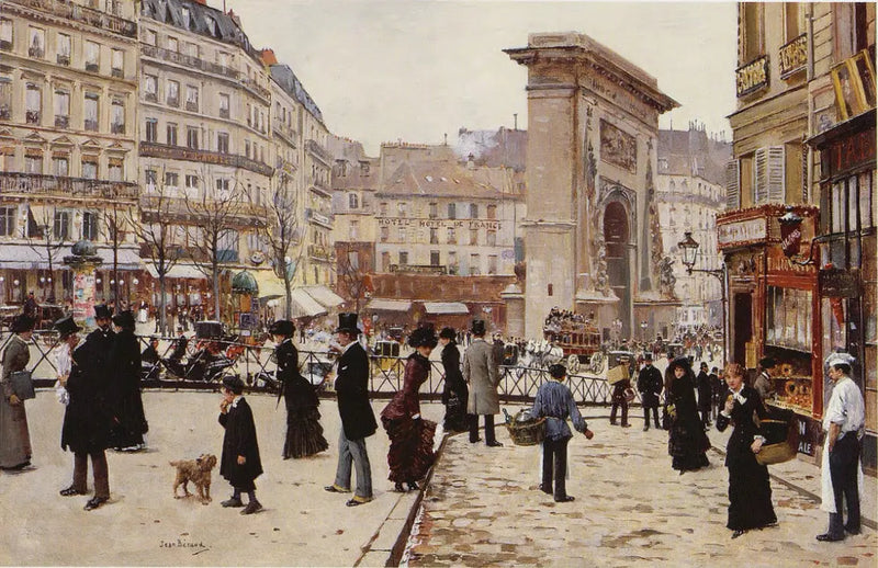 Boulevard Saint-Denis, Paříž - Jean Béroud