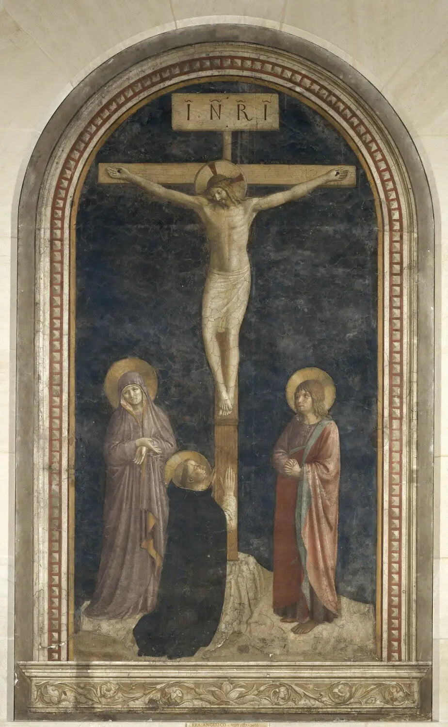 Le Calvaire avec saint Dominique en prière - Fra Angelico - Alpha Reproduction