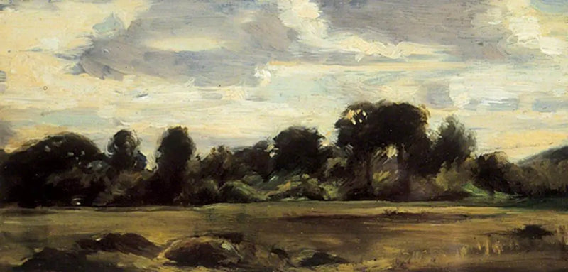 Pole u lesa - John Constable
