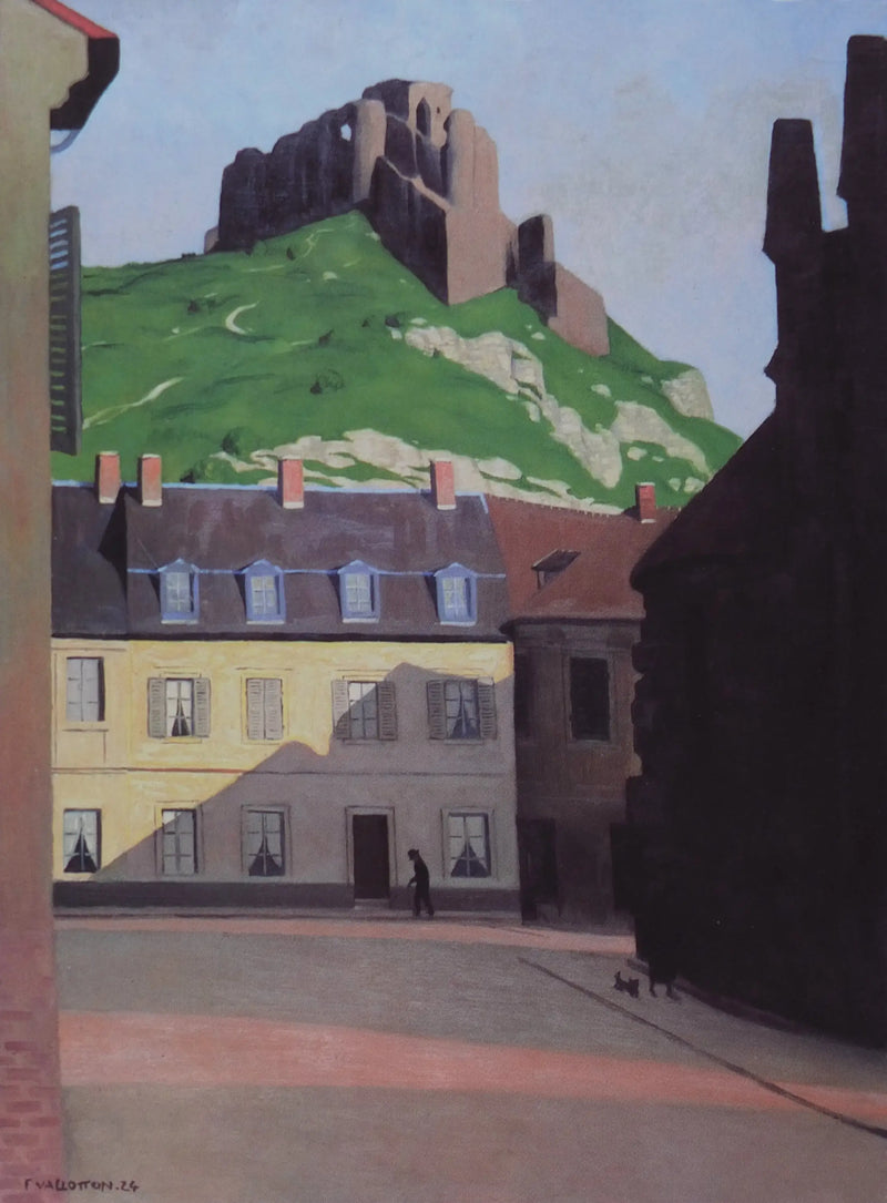 Le Château Gaillard et la Place des Andelys - Felix Vallotton