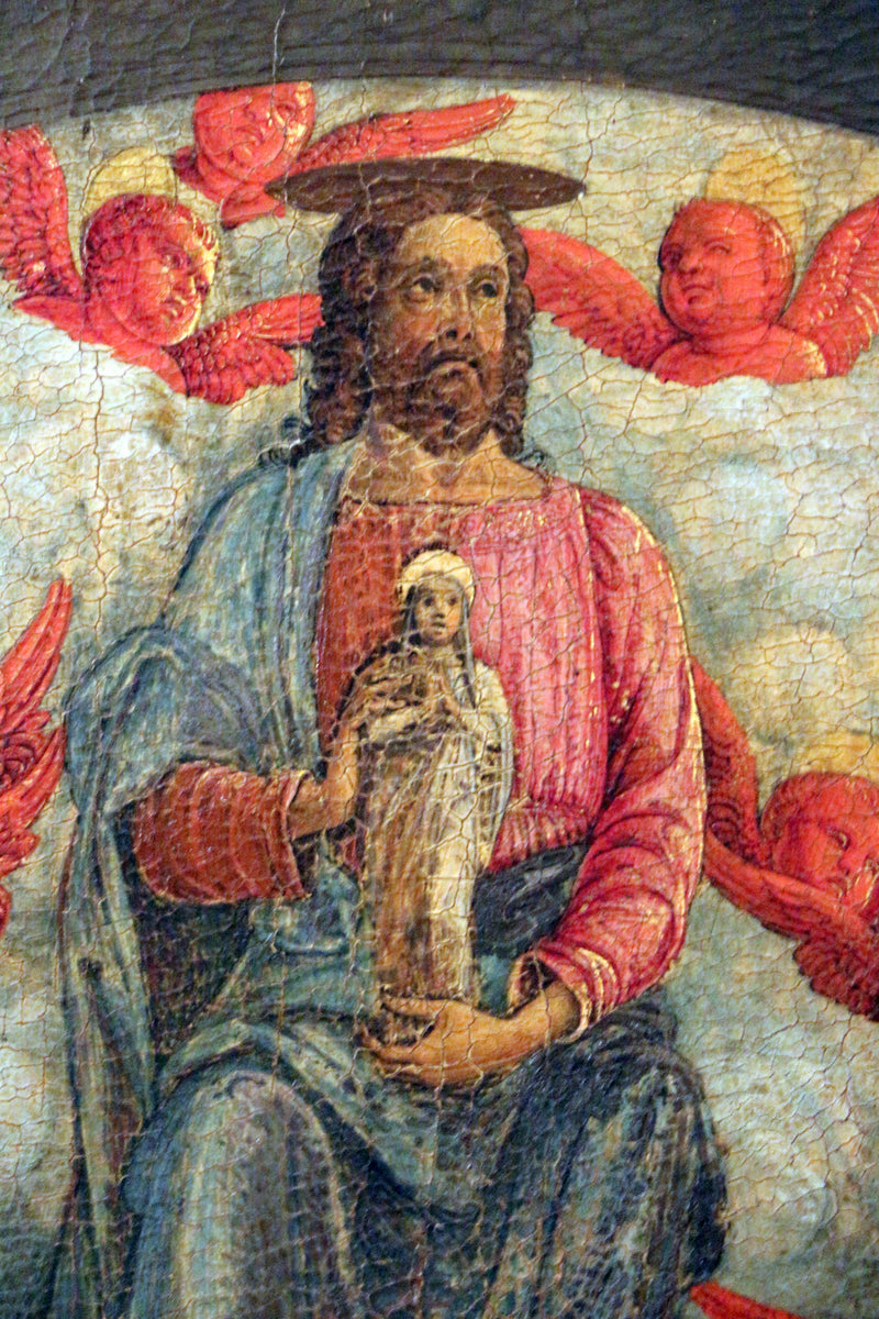 Kristus s duší Panny - Andrea Mantegna
