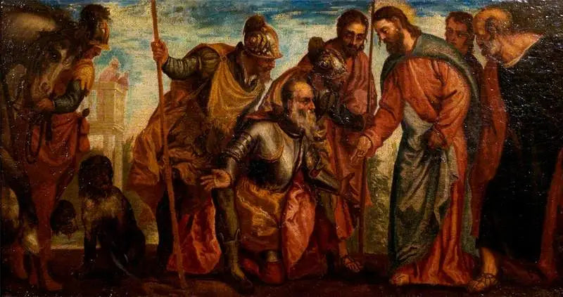 Kristus a setník (Matouš 8:5) - Paul Véronèse