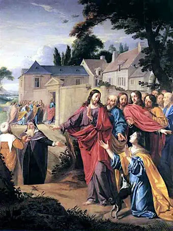 Le Christ et la Cananéenne - Philippe de Champaigne - Alpha Reproduction