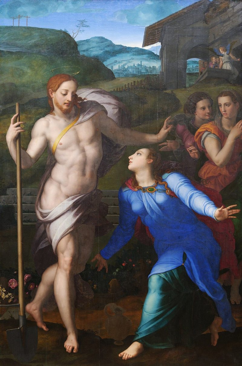 Kristus zahradník se objevuje u svaté Marie Magdalény - Bronzino