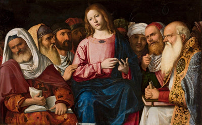 Le Christ parmi les docteurs (détail). - Cima da Conegliano - Alpha Reproduction