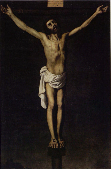Kristus na kříži - Francisco de Zurbarán
